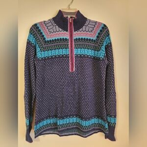 Eddie Bauer Navy Knit Sweater